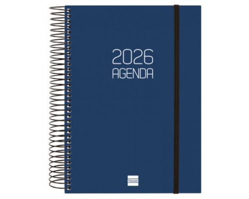 AGENDA 2026 BASIC OPAQUE E10 155X212MM DIA PAGINA AZUL FINOCAM 742911026 (Espera 4 dias)