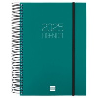 AGENDA 2025 BASIC OPAQUE E10 155X212MM DIA PAGINA VERDE FINOCAM 742912025 (Espera 4 dias)