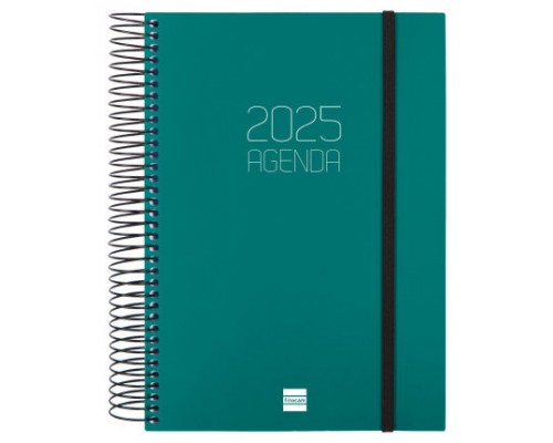 AGENDA 2025 BASIC OPAQUE E10 155X212MM DIA PAGINA VERDE FINOCAM 742912025 (Espera 4 dias)