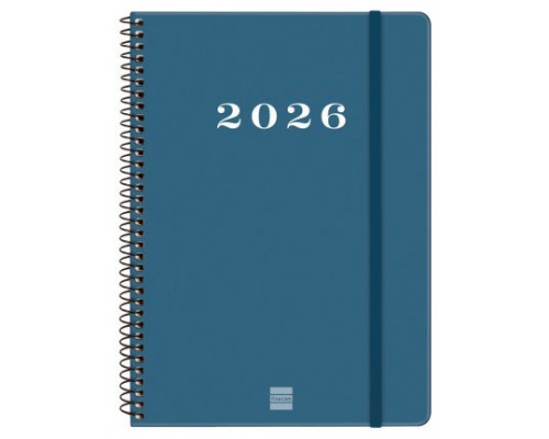 AGENDA 2026 BASIC MY E10 155X212MM SEMANA VISTA HORIZONTAL AZUL FINOCAM 743501026 (Espera 4 dias)