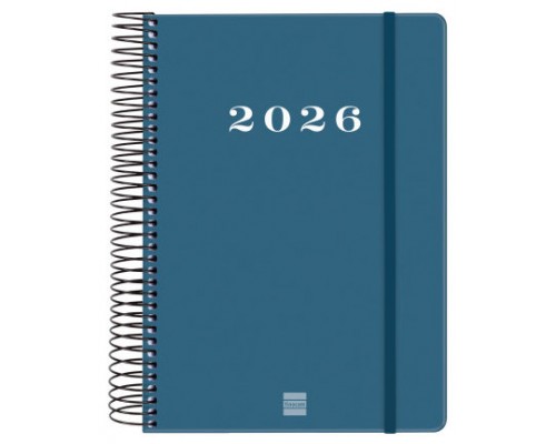 AGENDA 2026 BASIC MY E10 155X212MM DIA PAGINA AZUL FINOCAM 743521026 (Espera 4 dias)