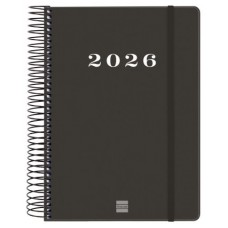 AGENDA 2026 BASIC MY E10 155X212MM DIA PAGINA NEGRO FINOCAM 743526026 (Espera 4 dias)