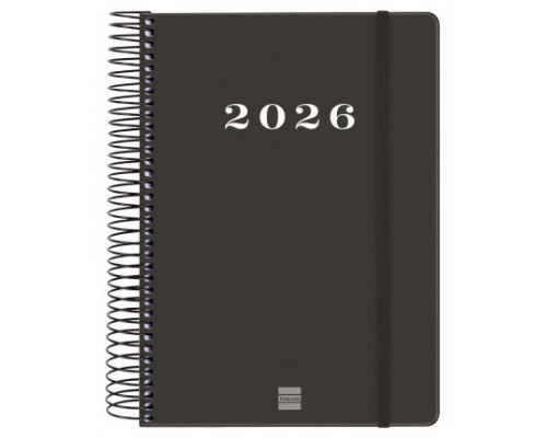 AGENDA 2026 BASIC MY E10 155X212MM DIA PAGINA NEGRO FINOCAM 743526026 (Espera 4 dias)