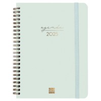 AGENDA 2025 TRENDY ALMA E10 155X212MM SEMANA VISTA HORIZONTAL MENTA FINOCAM 762020325 (Espera 4 dias)