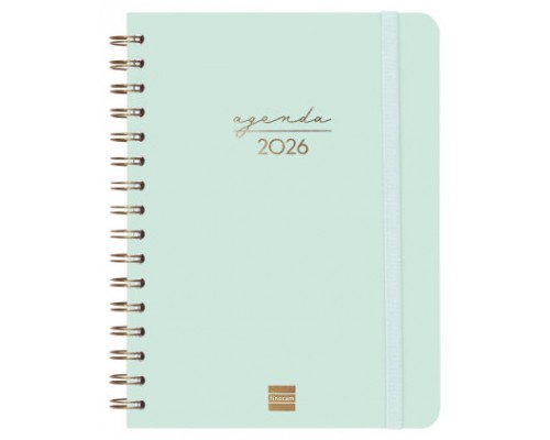 AGENDA 2026 TRENDY ALMA E10 155X212MM SEMANA VISTA HORIZONTAL MENTA FINOCAM 762020326 (Espera 4 dias)