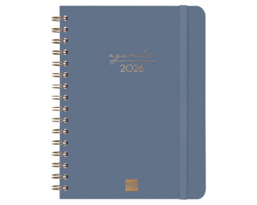 AGENDA 2026 TRENDY ALMA E10 155X212MM SEMANA VISTA HORIZONTAL AZUL FINOCAM 762020426 (Espera 4 dias)