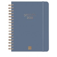 AGENDA 2026 TRENDY ALMA E10 155X212MM DIA PAGINA AZUL FINOCAM 762040426 (Espera 4 dias)