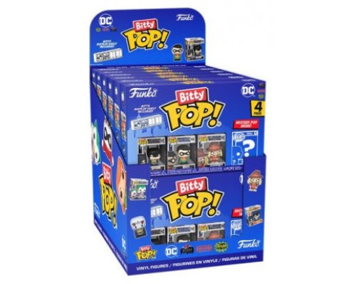 PACK MINI FIGURAS BITTY POP! DC CÓMICS FUNKO BITTY POP 76339 (Espera 4 dias)