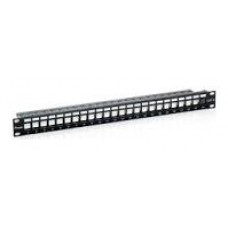 Patch Panel Vacio Cat.6 Apantallado 24 Puertos