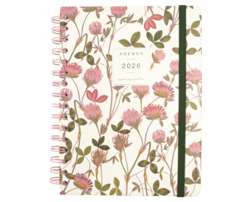 AGENDA 2026 MONIQUILLA E10 155X212MM SEMANA VISTA HORIZONTAL AMAPOLA FINOCAM 770100126 (Espera 4 dias)
