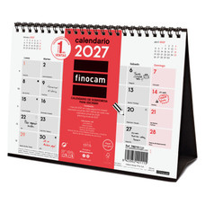 CALENDARIO 2027 SOBREMESA NEUTRO ESCRIBIR S 210X150MM FINOCAM 780100027 (Espera 4 dias) CALENDARIO 2027 SOBREMESA NEUTRO ESCRIBIR S 210X150MM FINOCAM 780100027 (Espera 4 dias)
