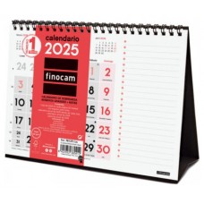 CALENDARIO 2025 SOBREMESA NEUTRO NUMEROS GRANDES+NOTAS S 210X150MM FINOCAM 781370025 (Espera 4 dias)