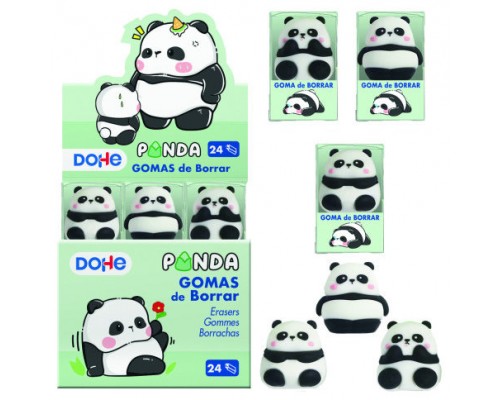 EXPOSITOR CON 24 GOMAS DE BORRAR PANDA DOHE 79635 (Espera 4 dias)