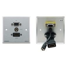 (CONSULTAR STOCK) KRAMER ROOM CONNECTIVITY CONNECT - ROOM CONNECTIVITY PASSIVE WALL PLATE - 15-PIN HD (F/F), 3.5MM & HDMI-MODEL (WXA-H/EU(W)-86) (80-000114) (Espera 4 dias) (CONSULTAR STOCK) KRAMER ROOM CONNECTIVITY CONNECT - ROOM CONNECTIVITY PASSIVE WALL PLATE - 15-PIN HD (F/F), 3.5MM & HDMI-MODEL (WXA-H/EU(W)-86) (80-000114) (Espera 4 dias)