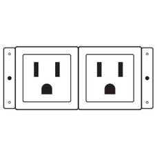 Kramer Electronics TS-2US toma de corriente (Espera 4 dias)