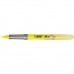 MARCADOR FLUORESCENTE HIGHLIGHTER GRIP TRAZO 1,5-3,3MM. AMARILLO BIC 811935 (MIN12) (Espera 4 dias)
