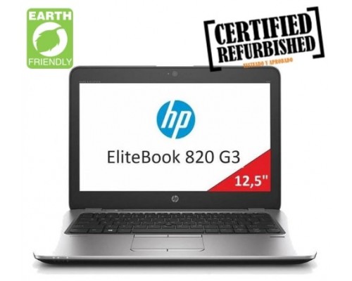 HP EliteBook 820 G3 - Intel Core i5-6300U - 16GB -