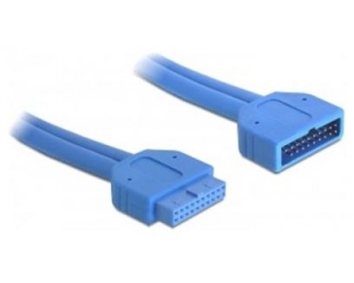 DeLOCK 82943 cable USB 0,45 m USB 3.2 Gen 1 (3.1 Gen 1) Azul (Espera 4 dias)