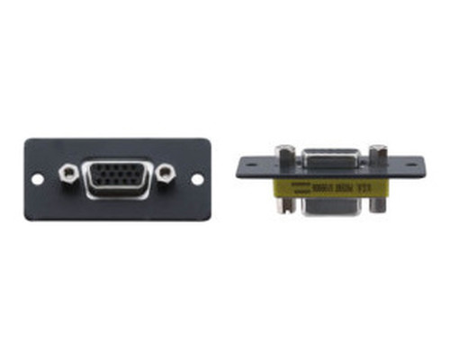 (CONSULTAR STOCK) KRAMER ROOM CONNECTIVITY CONNECT - ROOM CONNECTIVITY WALL PLATE INSERT - 15-PIN HD (F/F)-MODEL (WX-2F(W)) (85-01105199) (Espera 4 dias)