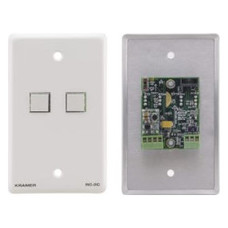 KRAMER CONTROL WALL PLATE &ndash; RS-232 & IR CONTROLLER - RC-2C/EU(W)-86 (85-70842290) (Espera 4 dias)