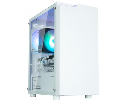 CAJA ZALMAN T4 PLUS MATX 1 X VENT 120MM ARGB 2XUSB 3.0 BLANCO S/N FUENTE