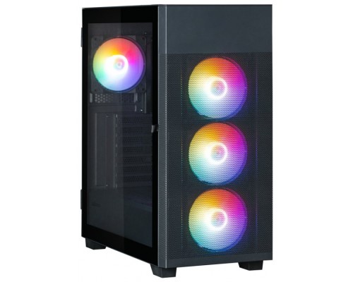 CAJA ZALMAN S5 NEO ATX 4 XVENT 120MM ARGB 2XUSB 3.0 NEGRO S/N FUENTE