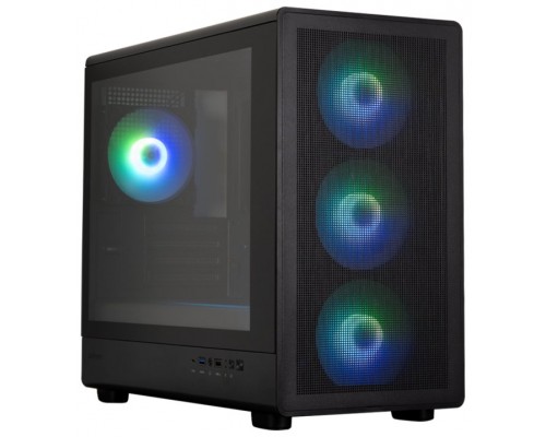 CAJA ZALMAN M5 MATX 4 X VENT 120MM ARGB 2XUSB 3.0 NEGRO S/N FUENTE