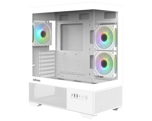 CAJA ZALMAN CHRONIX ATX 3 XVENT 120MM ARGB 1XUSB 3.0 BLANCO S/N FUENTE CAJA ZALMAN CHRONIX ATX 3 XVENT 120MM ARGB 1XUSB 3.0 BLANCO S/N FUENTE