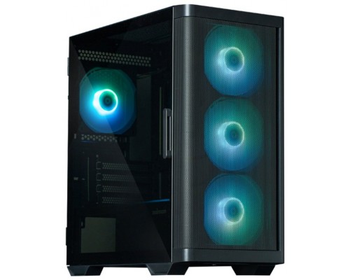 CAJA ZALMAN M4 MINI-ITX 4 X VENT 120MM ARGB 2XUSB 3.0 NEGRO S/N FUENTE