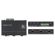 KRAMER DISTRIBUIDOR AMPLIFICADOR GRAFICOS DE VIDEO POR ORDENADOR Y AUDIO ESTEREO 1:2 CON PROCESADO DE SINCRONISMOS KR-ISP&reg;. COMPATIBLE HDTV (VP-200AK) (Espera 4 dias)