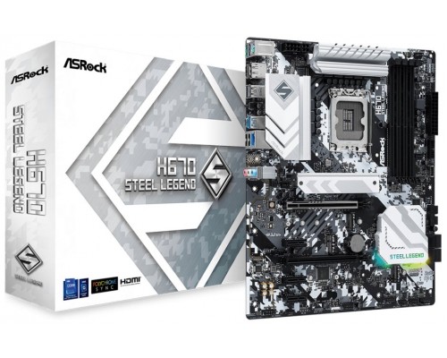 Asrock H670 Steel Legend LGA 1700 (Espera 4 dias)