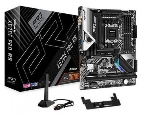 Asrock X670E Pro RS AMD X670 Zócalo AM5 ATX (Espera 4 dias)