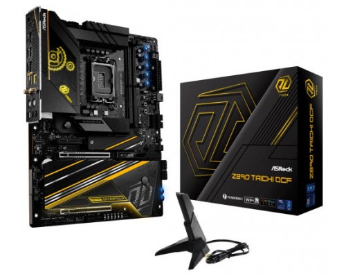 PLACA ASROCK Z890 TAICHI OCF,INTEL,1851,Z890,4DDR5,WIFI,ATX (Espera 4 dias)