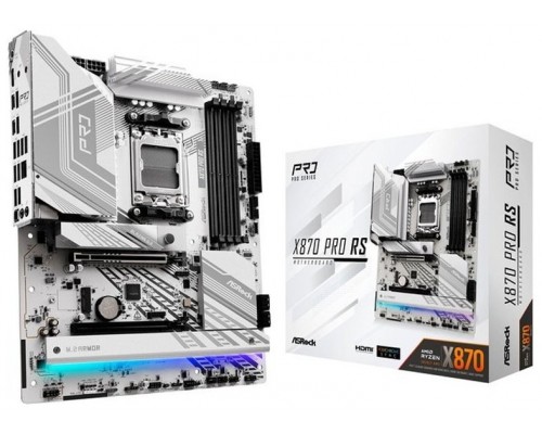 Asrock X870 PRO RS AMD X870 Zócalo AM5 ATX (Espera 4 dias)