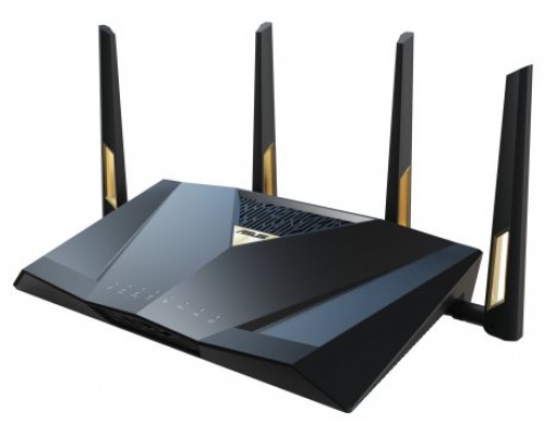 ASUS RT-BE88U router inalámbrico 10 Gigabit Ethernet Doble banda (2,4 GHz / 5 GHz) Negro, Gris (Espera 4 dias)