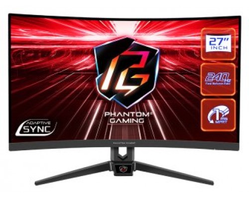 MONITOR ASROCK PG27F15RS1A,27",CURVO (Espera 4 dias)