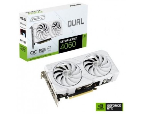 ASUS VGA NVIDIA DUAL RTX 4060 O8G EVO White DDR6