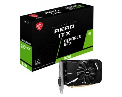 TARJETA GRAFICA MSI GTX 1630 AERO  ITX  4GB GDDR6