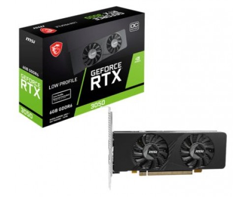 MSI VGA NVIDIA RTX 3050 LP E 6G OC DDR6