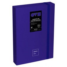 CAJA DE PROYECTOS 5CM EN POLYFOAM UNEQUAL MINIMAL AZUL GRAFOPLAS 91271230 (Espera 4 dias)