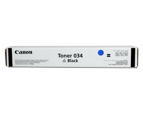 CANON Toner 034BK: I-Sensys MF810 ImR C1200 negro C1120 series