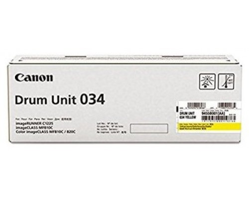 CANON Tambor Amarillo para  I-Sensys MF810  IRC1200 C1120 series 034Y