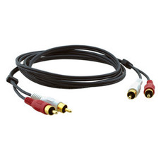 Kramer Electronics 2xRCA, M/M, 0.6m cable de audio 0,6 m RCA Negro (Espera 4 dias) Kramer Electronics 2xRCA, M/M, 0.6m cable de audio 0,6 m RCA Negro (Espera 4 dias)