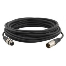 Kramer Electronics C-XLQM/XLQF-15 cable de audio 4,6 m XLR (3-pin) Negro (Espera 4 dias)