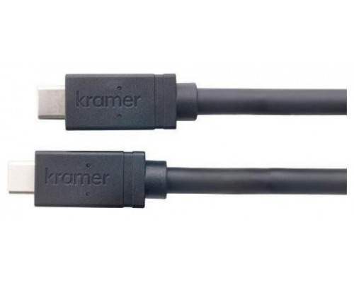 KRAMER INSTALLER SOLUTIONS USB 3.1 C(M) TO C(M) GEN-2,20V/3A ACTIVE CABLE-15F - CA-U32/FF-15 (96-0219105) (Espera 4 dias)