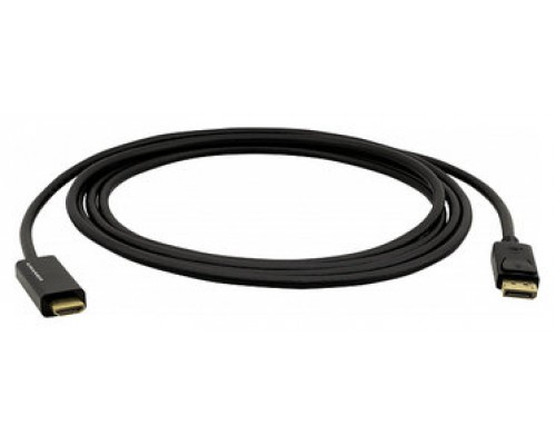 Kramer Electronics C-DPM/HM/UHD-6 adaptador de cable de vídeo 1,8 m DisplayPort HDMI Negro (Espera 4 dias)