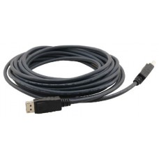 KRAMER CABLE DISPLAYPORT FLEXIBLE MACHO A MACHO  7.6M (Espera 4 dias)