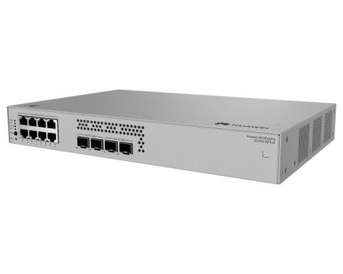 HUAWEI eKit S220S Series S220S-8P4JX Gestionado L2 Gigabit Ethernet (10/100/1000) Energ&iacute;a sobre Ethernet (PoE) 1U Gris (Espera 4 dias)