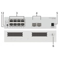 HUAWEI S210-8P2J (8*10/100/1000BASE-T PORTS (128W POE+), 2*2.5GE SFP PORTS, WITH 1*220 V AC POWER ADAPTER, FANLESS) (Espera 4 dias) HUAWEI S210-8P2J (8*10/100/1000BASE-T PORTS (128W POE+), 2*2.5GE SFP PORTS, WITH 1*220 V AC POWER ADAPTER, FANLESS) (Espera 4 dias)