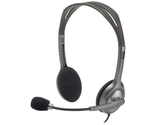 Logitech Stereo Headset H110 - Casco con auriculares (